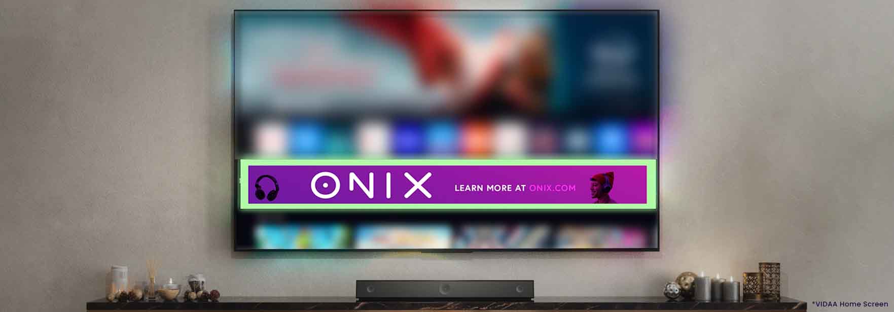 Example of Nexxen's native programmatic VIDAA creative unit