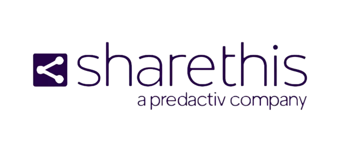 ShareThis, a Predactiv Company logo
