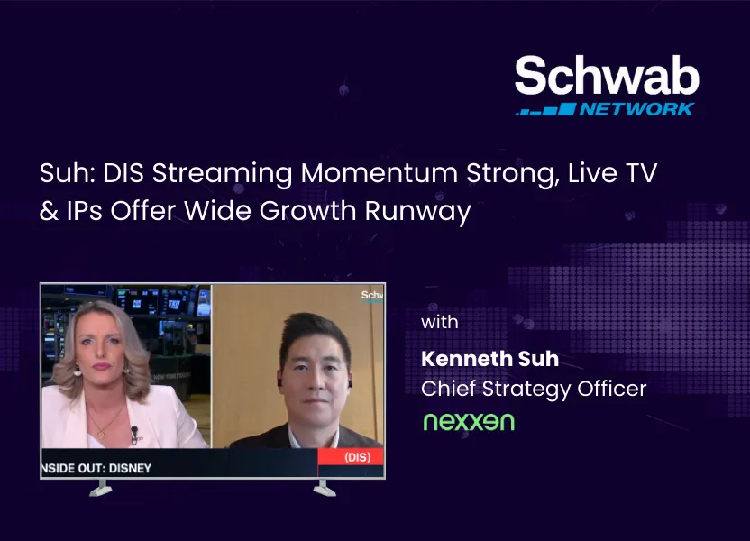 Suh: DIS Streaming Momentum Strong, Live TV & IPs Offer Wide Growth Runway