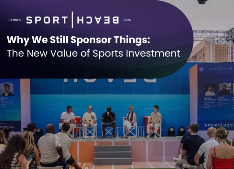 Cannes Lions 2026 Sport Beach Panel: Why We Still Sponsor Things: The New Value of Sports Investment
